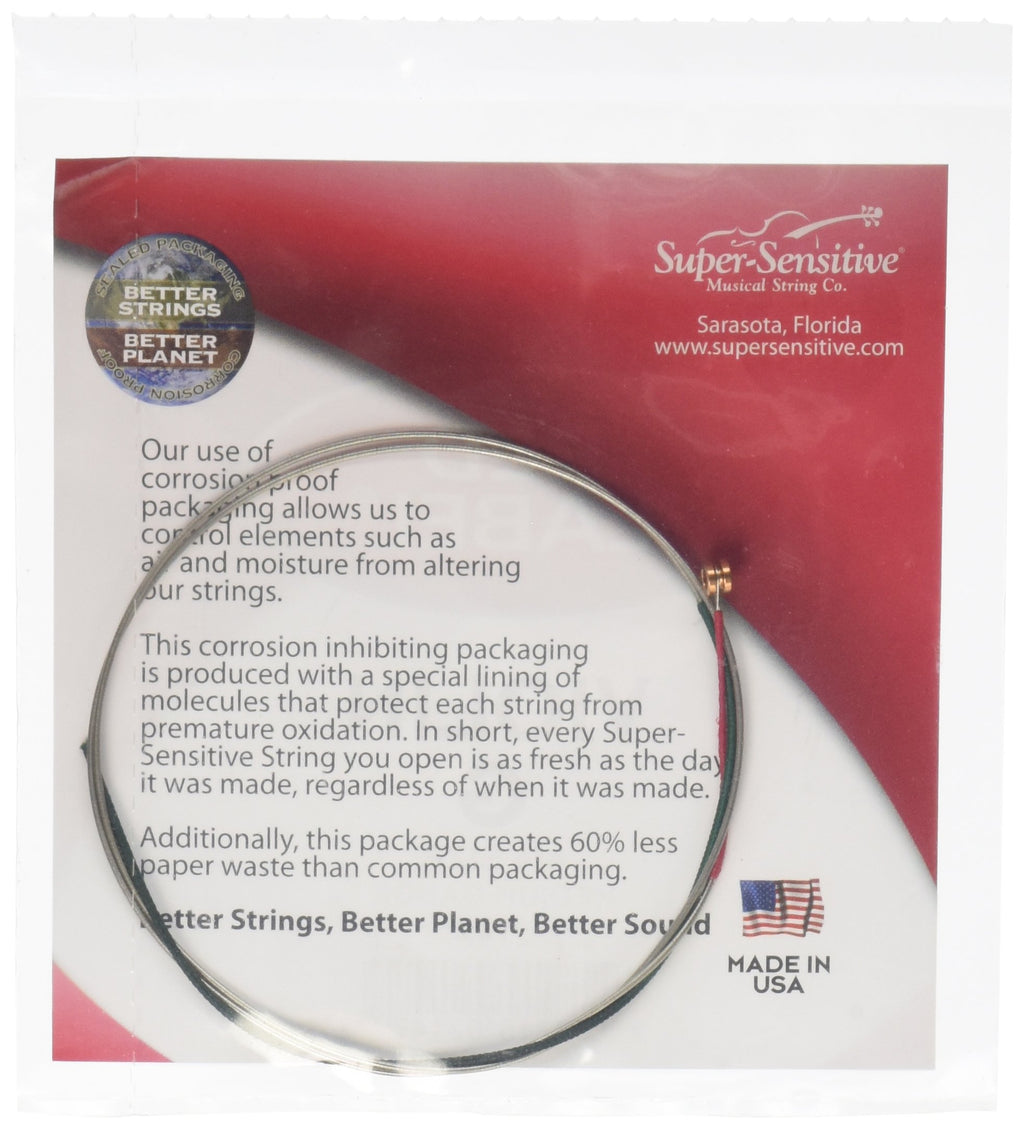 Super Sensitive Red Label Violin Set 1/2 Medium