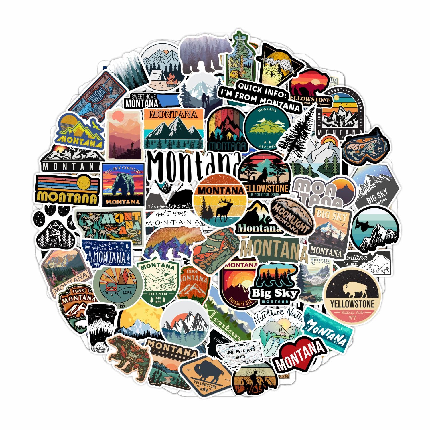 100Pcs Violin Stickers for Water Bottle and Laptop - Violin Party Supplies & Decorations, Waterproof Vinyl Decals, Music and Instrument Stickers, Gifts for Women & Men