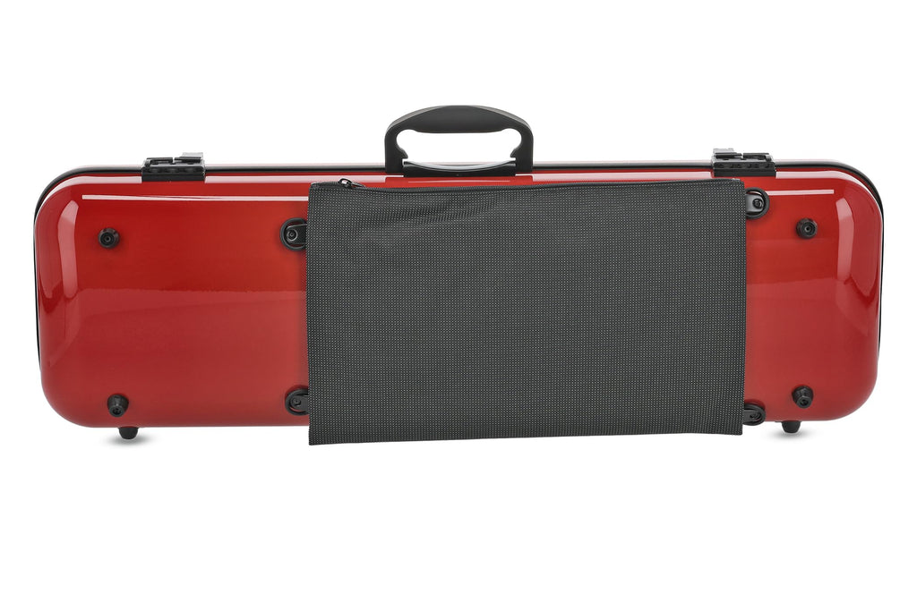 GEWA AIR 2.1 Violin Case Black High Gloss with Additional Side Handle Made in Germany
