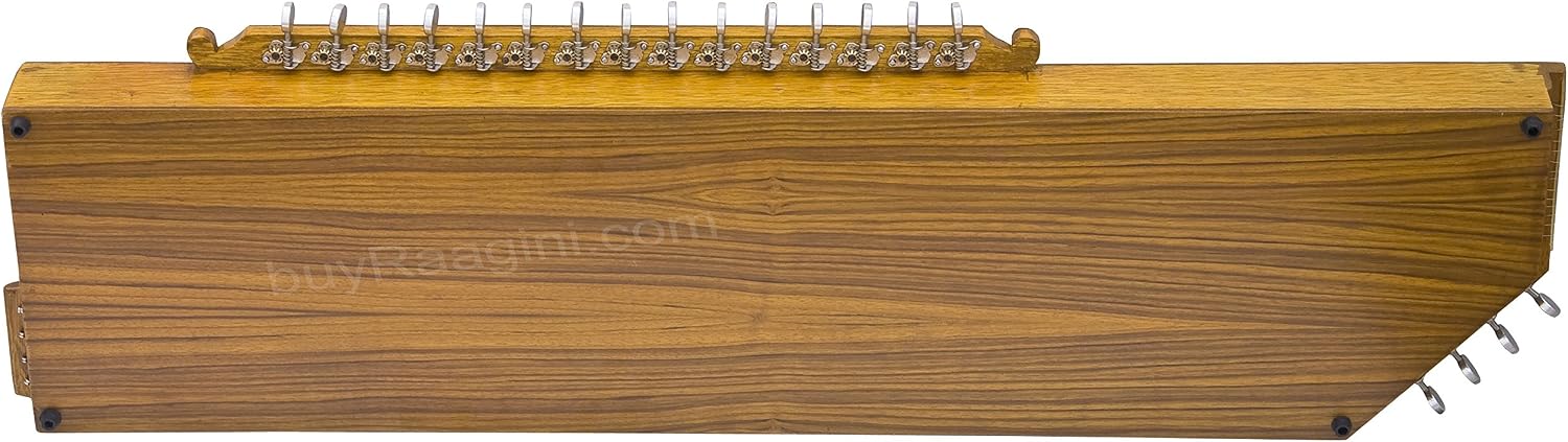 MAHARAJA Swarmandal + Tanpura - 2 in 1 - Tun Wood (PDI-AAJ)