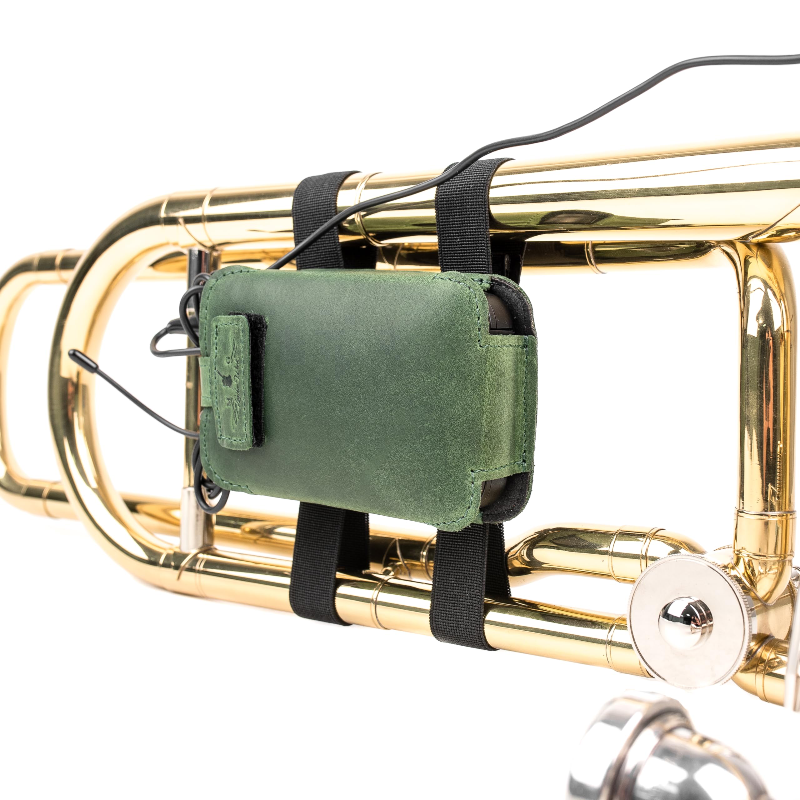 Trombone Mic Transmitter Pouch | Wireless Bodypack Holder for Stage, Studio & Live Performance