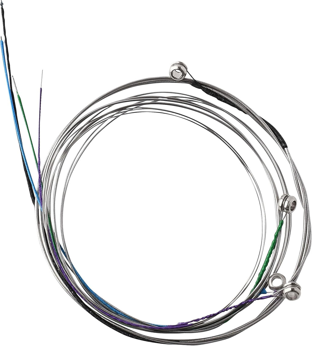Cecilio Stainless Steel Violin Strings 4/4 Full Set with E, A, D, G Strings for Electric and Acoustic Violins - Reliable and Affordable Replacement for your Fiddle