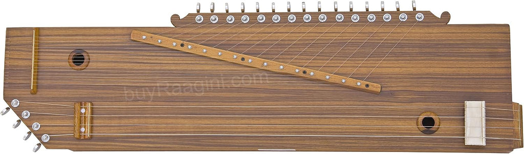 MAHARAJA Swarmandal + Tanpura - 2 in 1 - Tun Wood (PDI-AAJ)