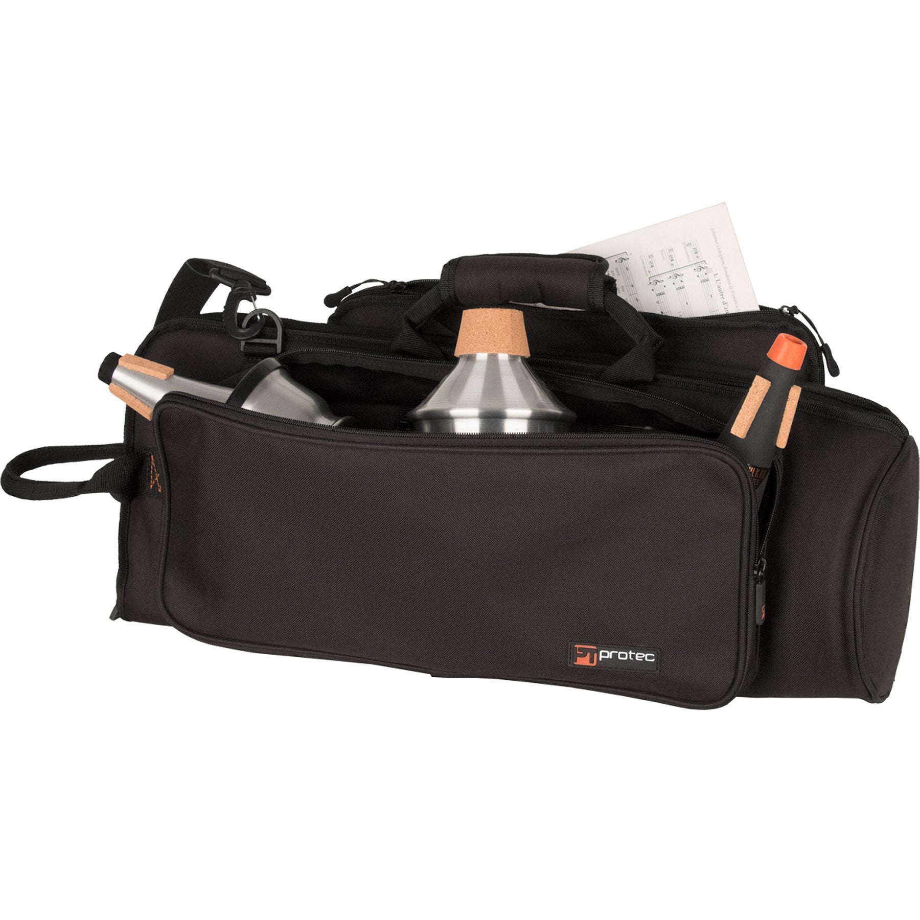 Protec Explorer Series Trumpet Bag with Sheet Music & Mute Storage Pocket, Model C238X