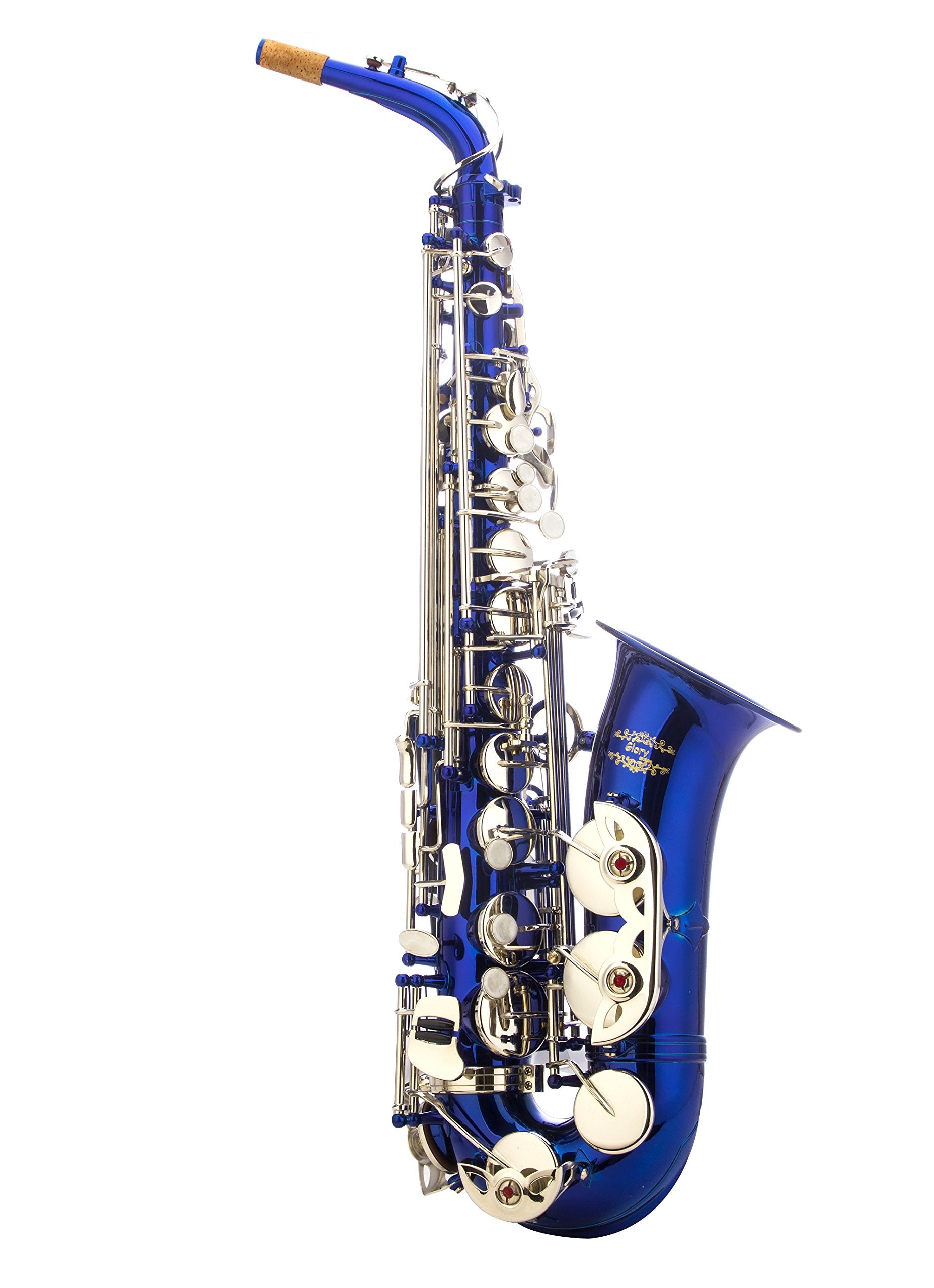 Glory Black Laquer E Flat Alto Saxophone with 11reeds,8 Pads cushions,case,carekit