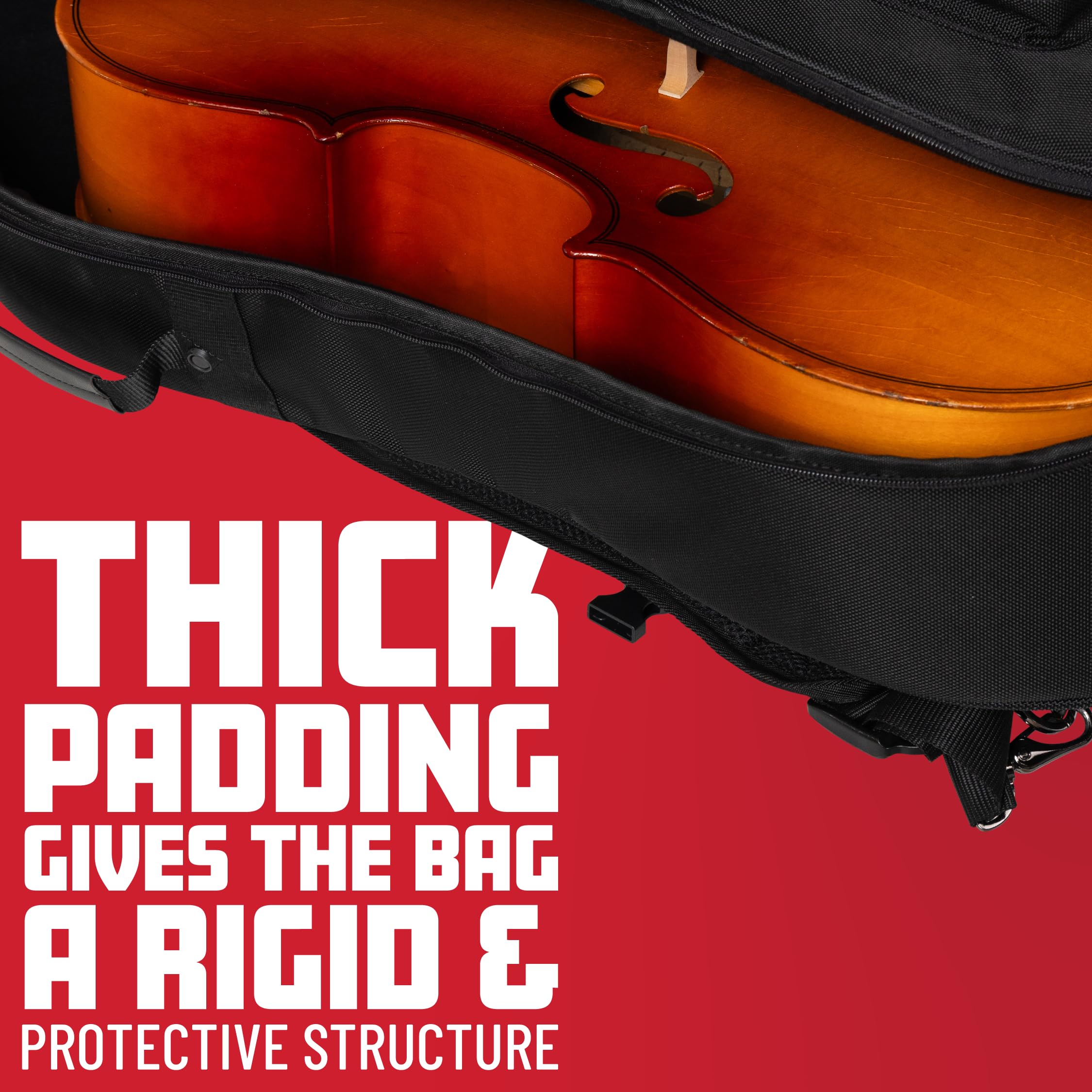 Gator Cases Pro Band and Orchestra Travel Bag for 4/4 Cello; (GOPB-CELLO44)