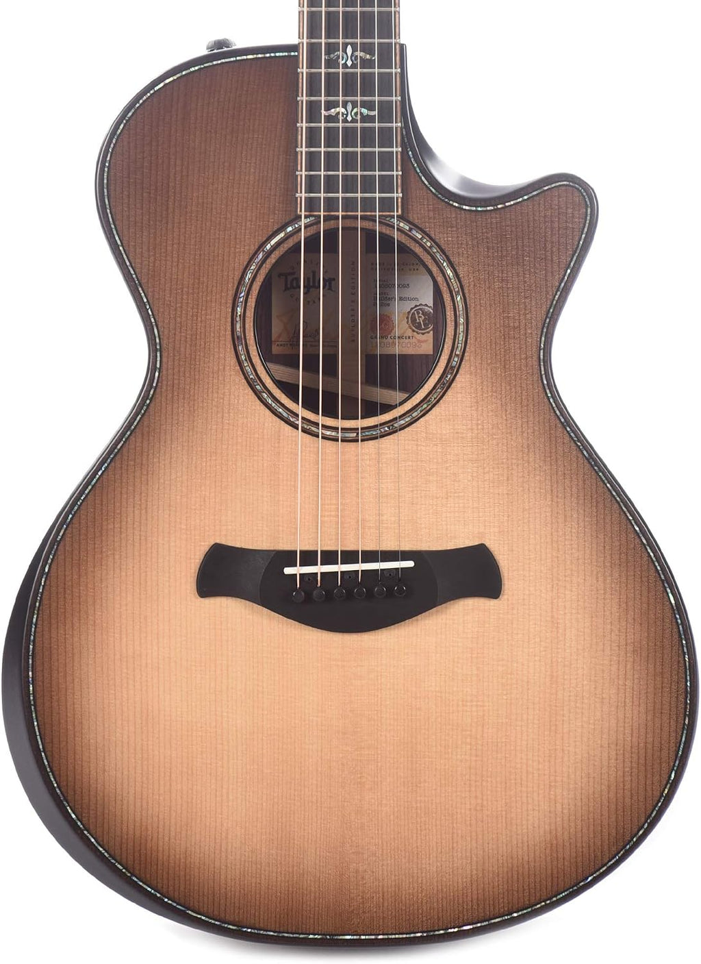 Taylor 912ce Builder's Edition Acoustic-electric Guitar - Wild Honey Burst