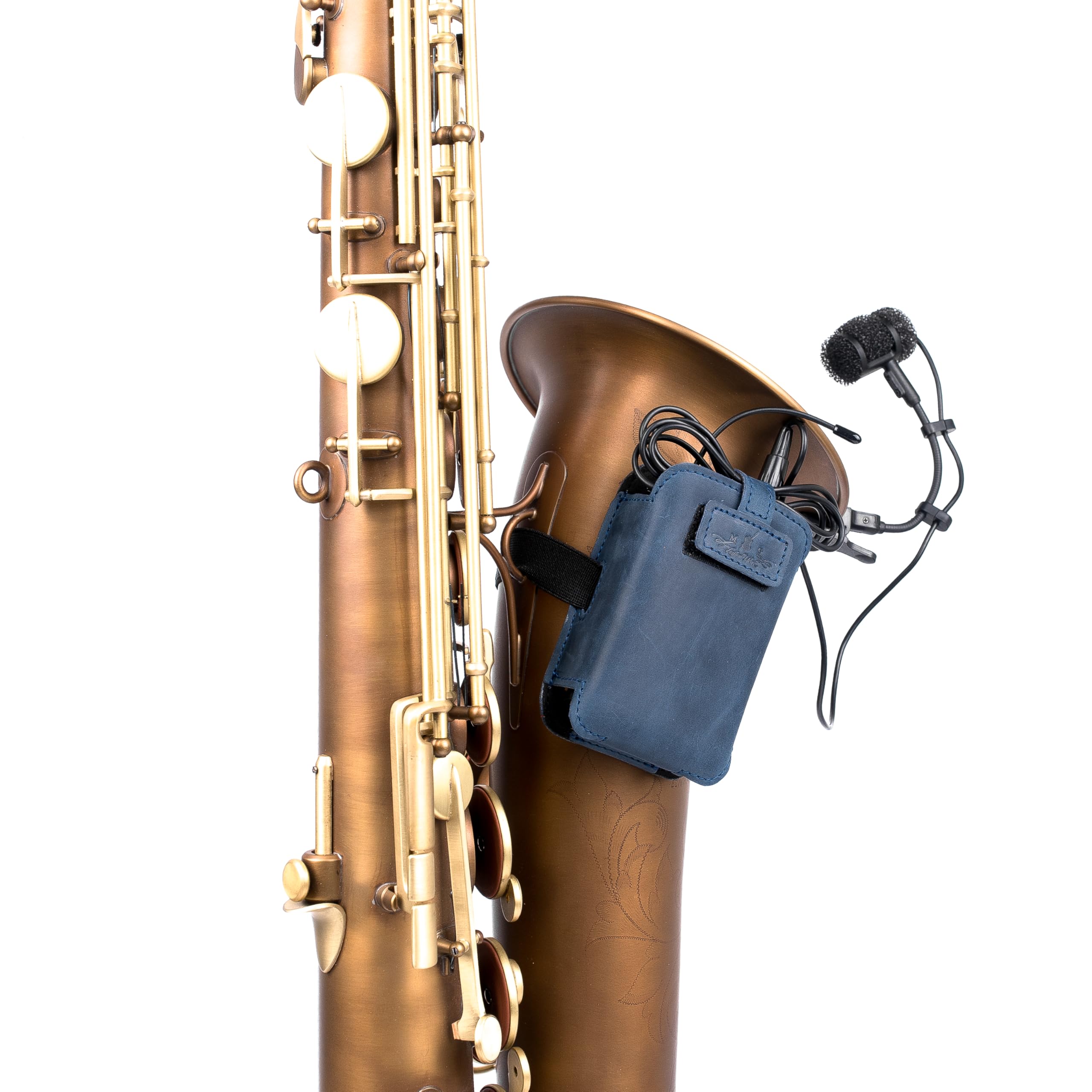Trombone Mic Transmitter Pouch | Wireless Bodypack Holder for Stage, Studio & Live Performance