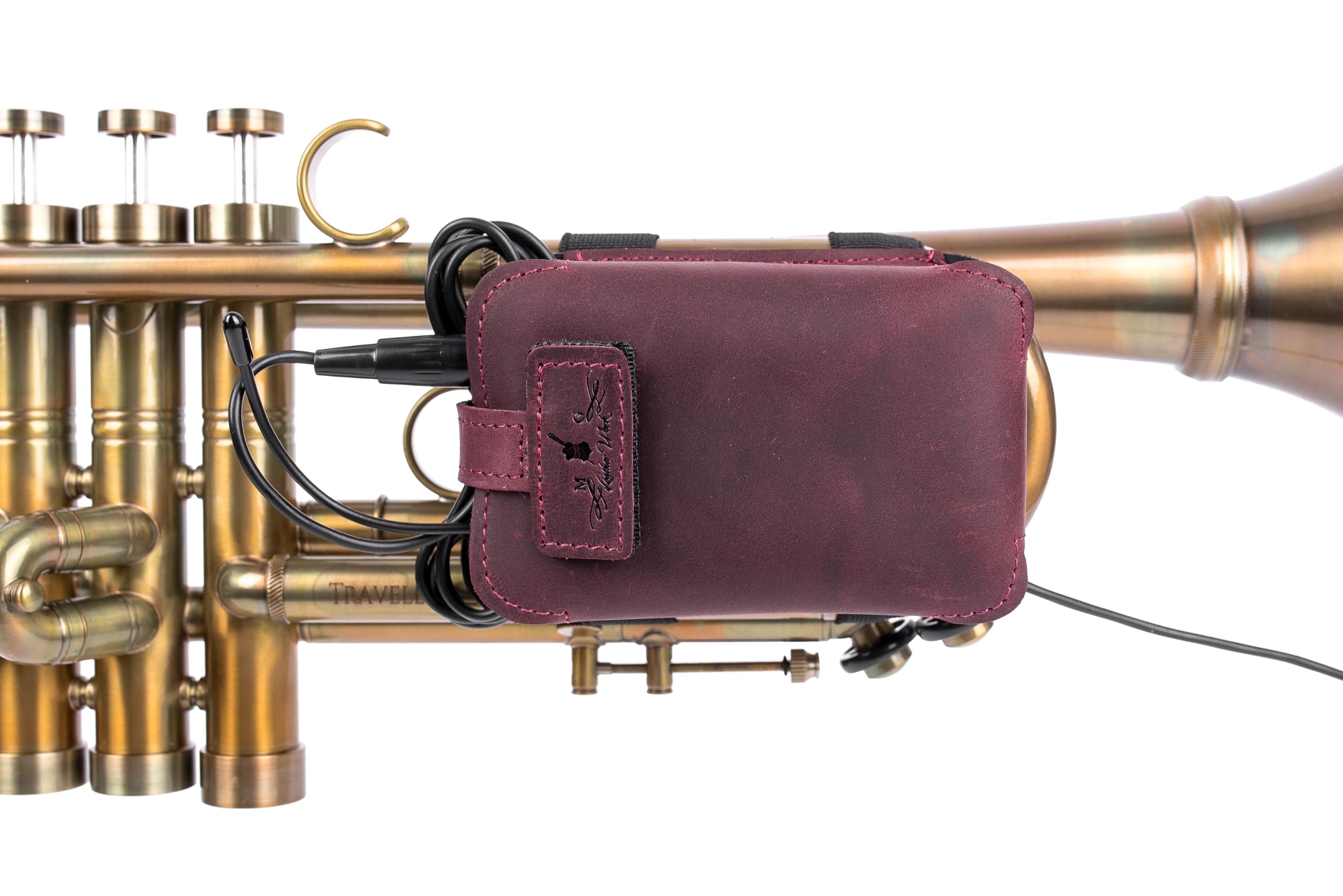 Trombone Mic Transmitter Pouch | Wireless Bodypack Holder for Stage, Studio & Live Performance