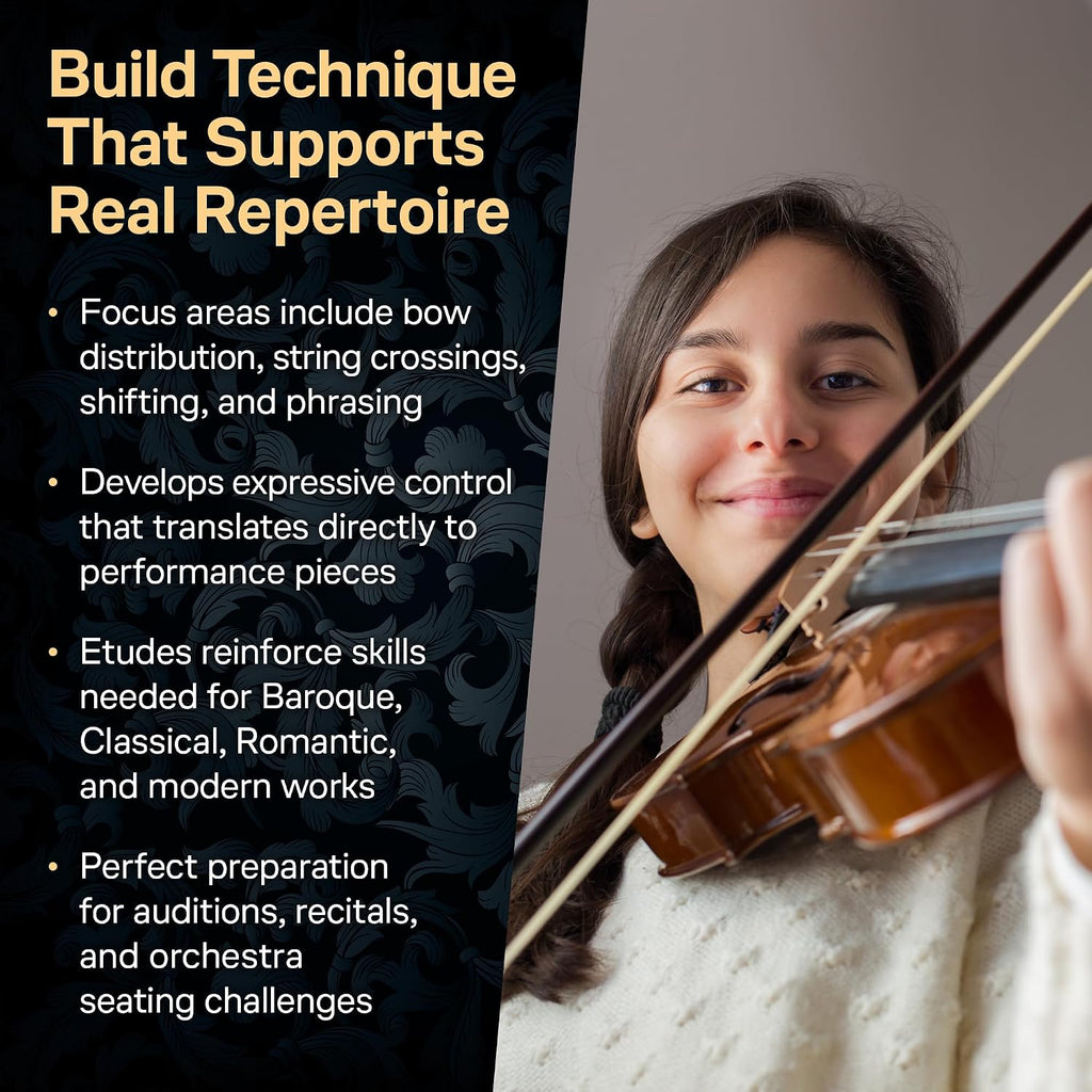 Franz Wohlfahrt - 60 Studies, Op 45 Complete for Violin | Essential Violin Etudes and Exercises for Beginners and Intermediate Players | Classical Violin Technique Book for Students and Teachers