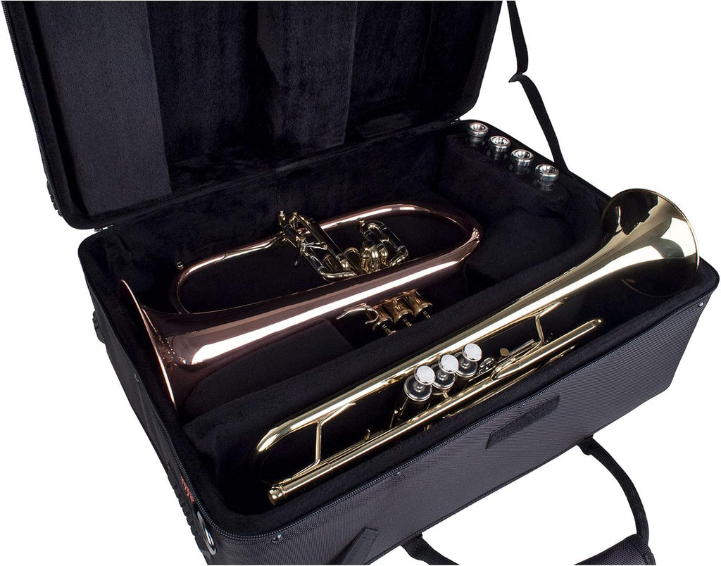 Protec Trumpet/Flugel Horn Combination PRO PAC Case, Model PB301F