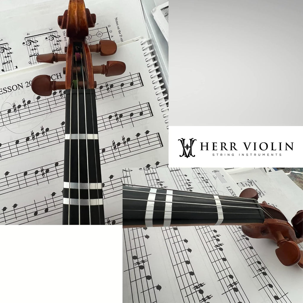 Instrument Fingerboard Tape for Violin and Viola, String Instrument fingerboard Tapes, Note Positioning tape, Sliver