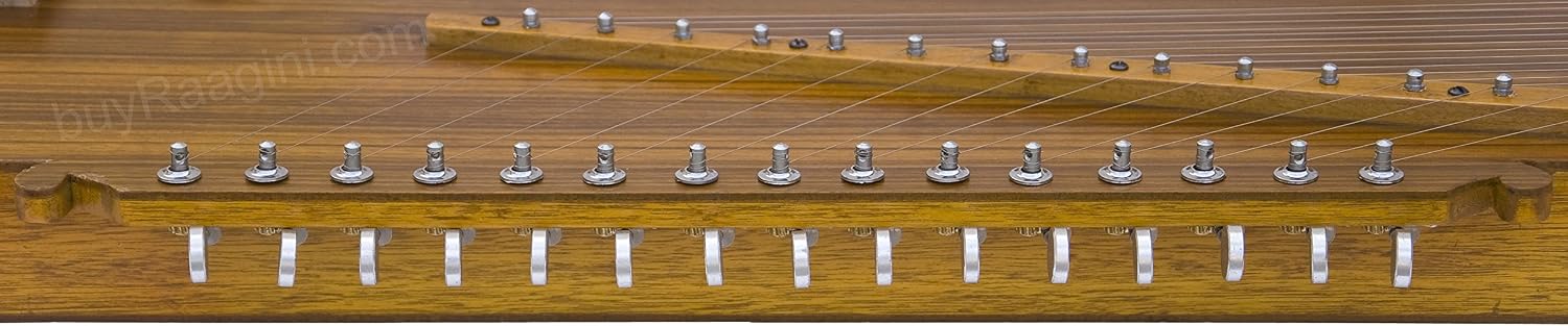MAHARAJA Swarmandal + Tanpura - 2 in 1 - Tun Wood (PDI-AAJ)