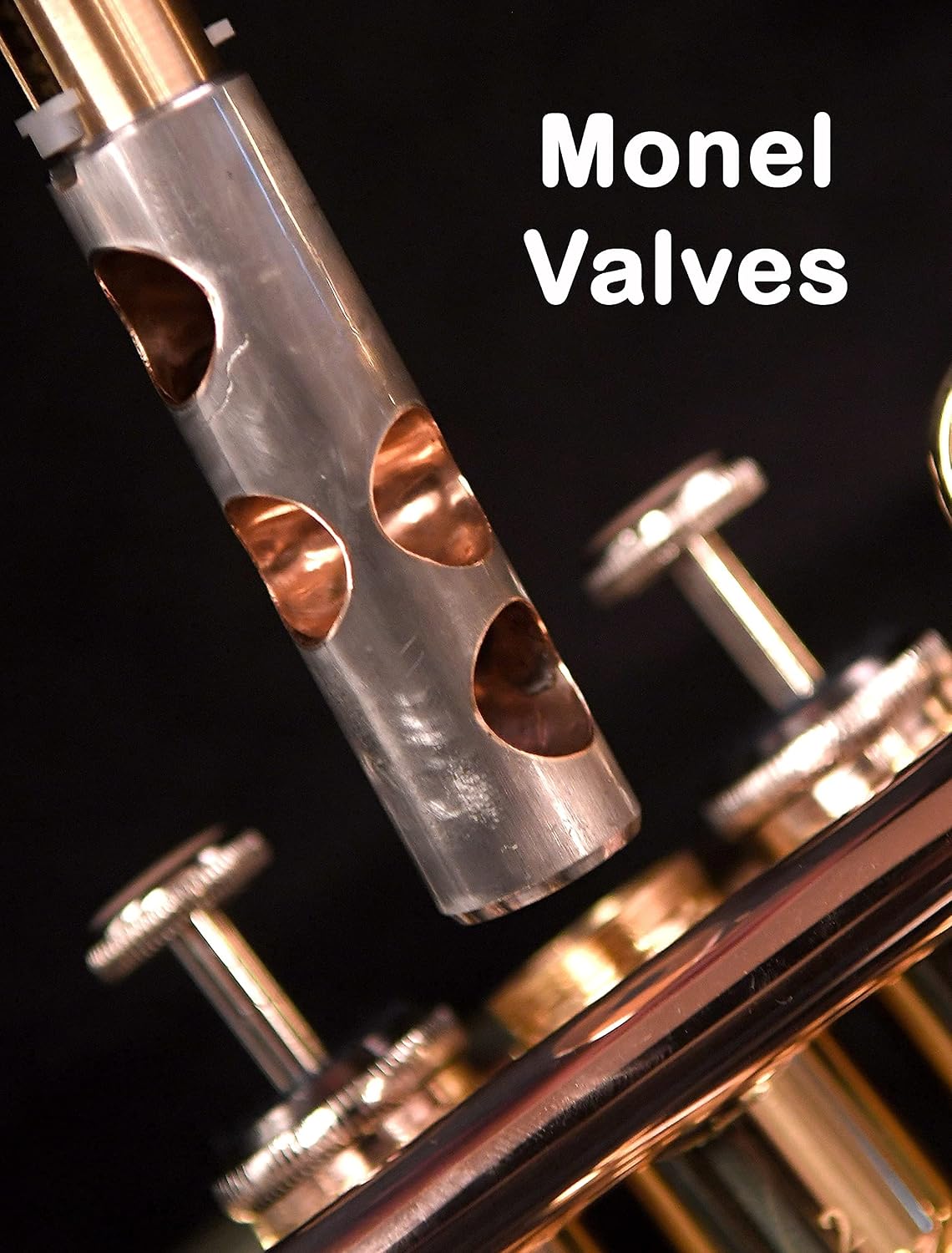 Trumpet Herche Superior Bb Trumpet M1 | Professional Instruments for all levels | MONEL VALVES | Rosebrass/Nickel-Silver/Gold | Solid Feel and Sound
