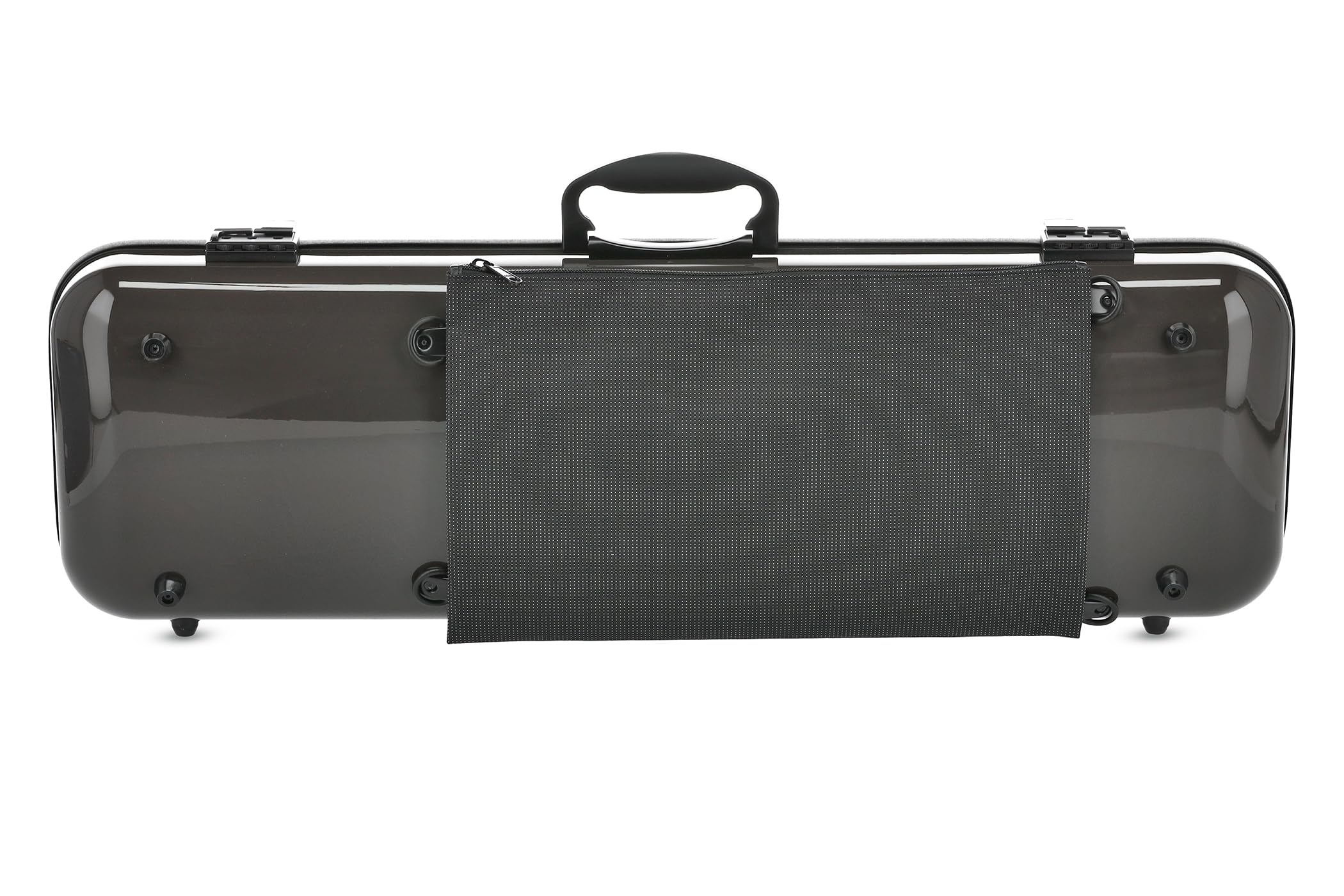 GEWA AIR 2.1 Violin Case Black High Gloss with Additional Side Handle Made in Germany