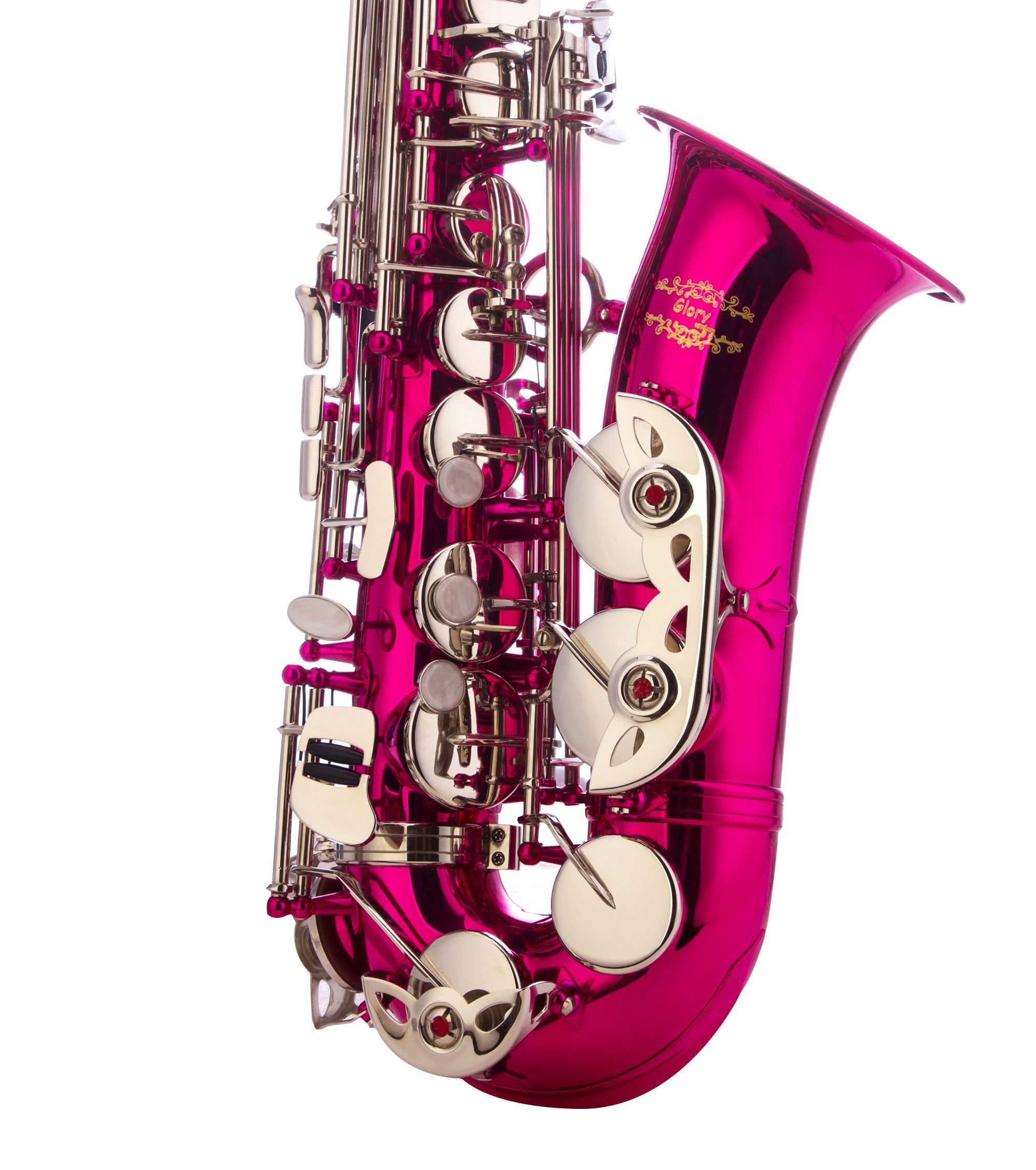 Glory Black Laquer E Flat Alto Saxophone with 11reeds,8 Pads cushions,case,carekit