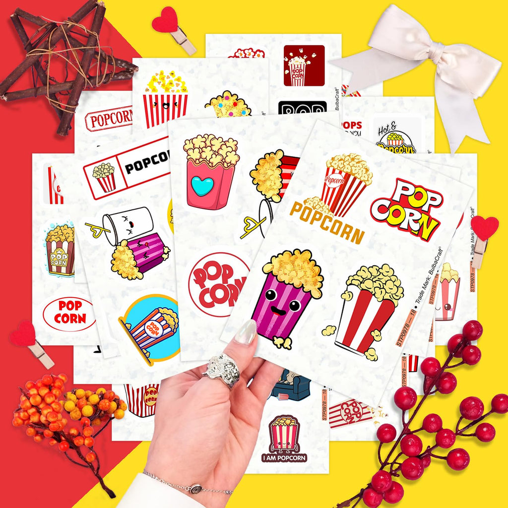100Pcs Violin Stickers for Water Bottle and Laptop - Violin Party Supplies & Decorations, Waterproof Vinyl Decals, Music and Instrument Stickers, Gifts for Women & Men