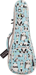 MUSIC FIRST Original Design 15mm Padded Cartoon Panda Violin bag, 1/4 1/2 Soft Violin Case, Violin Travel Bag, Violin Backpack Notice: Fit for 1/2 and 1/4 Size Violin, Max bow length 62cm (24.4 inch)