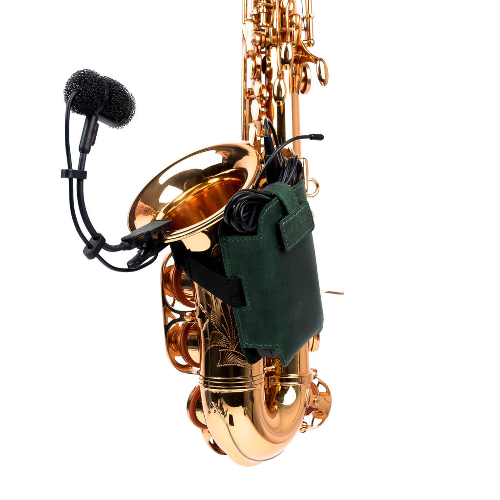 Trombone Mic Transmitter Pouch | Wireless Bodypack Holder for Stage, Studio & Live Performance