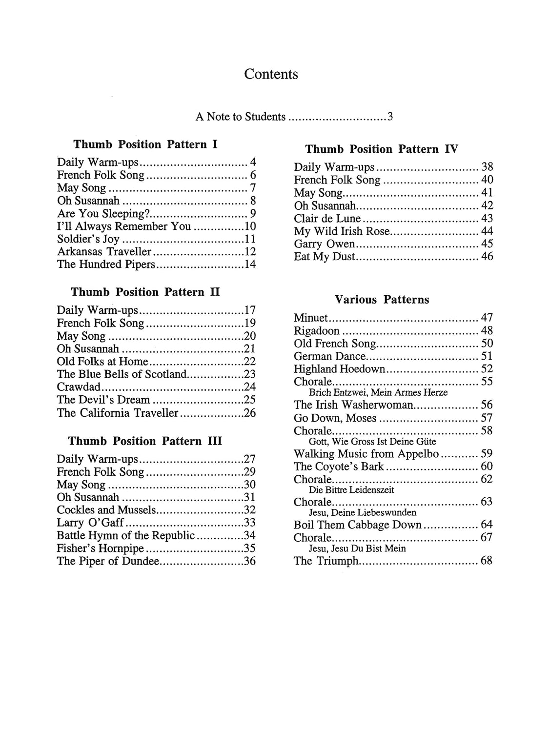 Thumb Position for Cello, Bk 1
