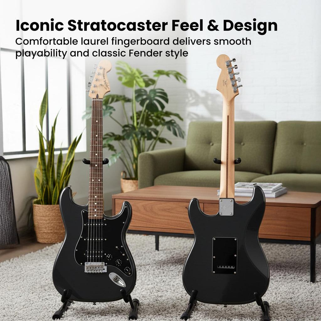 Fender Squier Affinity Stratocaster FMT HSS - Sienna Sunburst Bundle with Frontman 10G Amplifier, Gig Bag, Tuner, Instrument Cable, Strap, Picks, and Austin Bazaar Instructional DVD