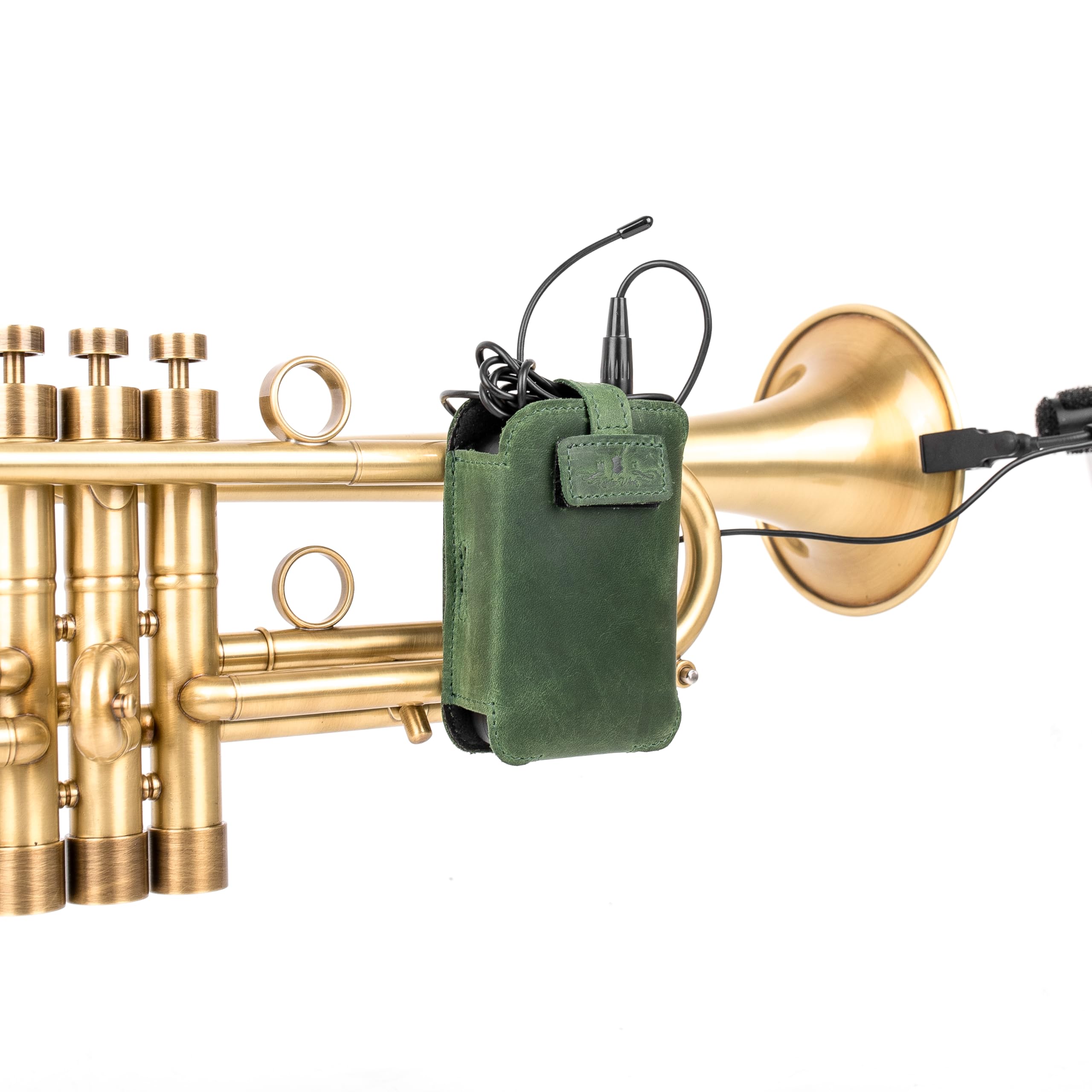 Trombone Mic Transmitter Pouch | Wireless Bodypack Holder for Stage, Studio & Live Performance