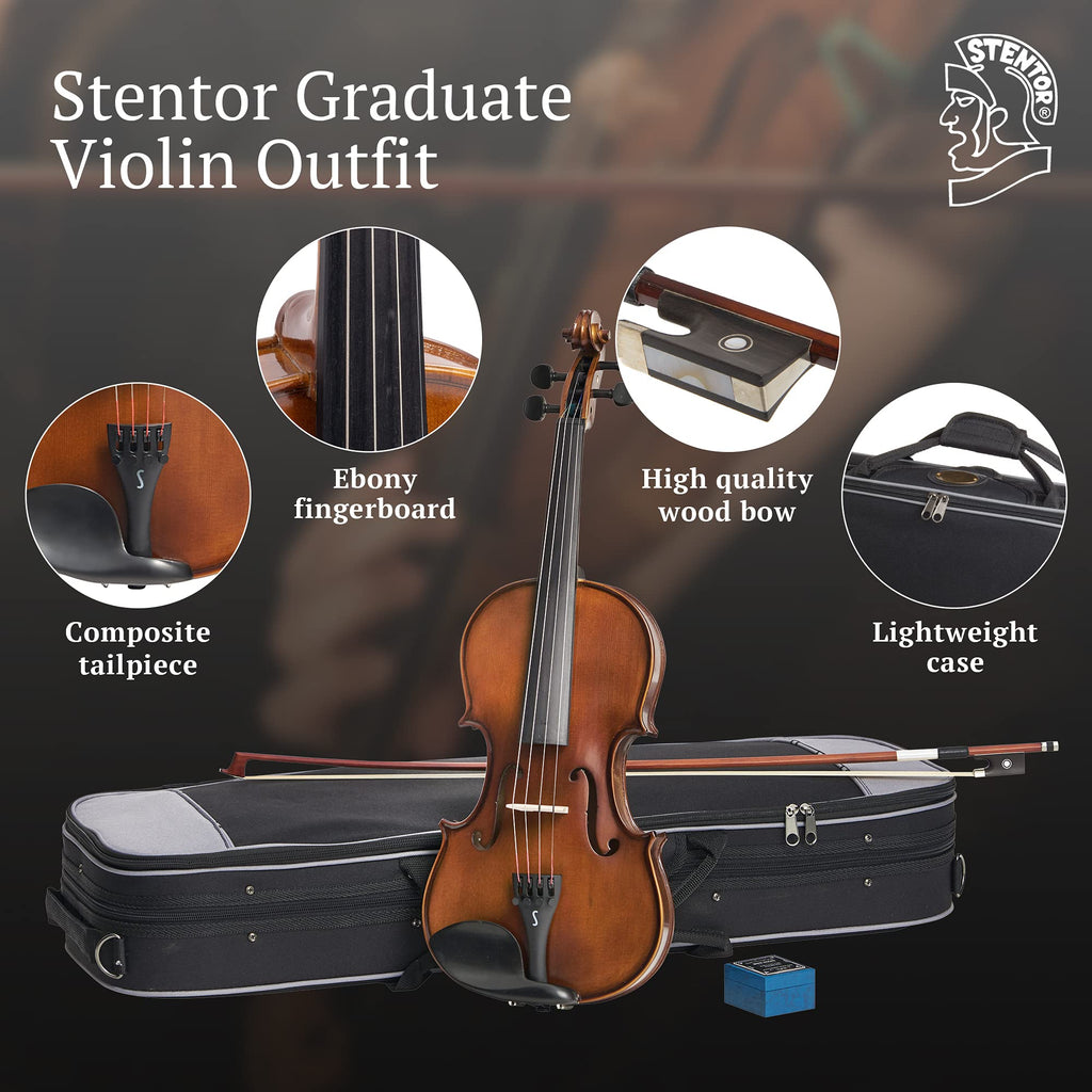 Stentor 1400G2-1/8 Student I Violin Outfit - 1/8
