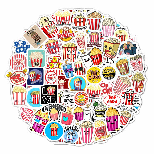 100Pcs Violin Stickers for Water Bottle and Laptop - Violin Party Supplies & Decorations, Waterproof Vinyl Decals, Music and Instrument Stickers, Gifts for Women & Men