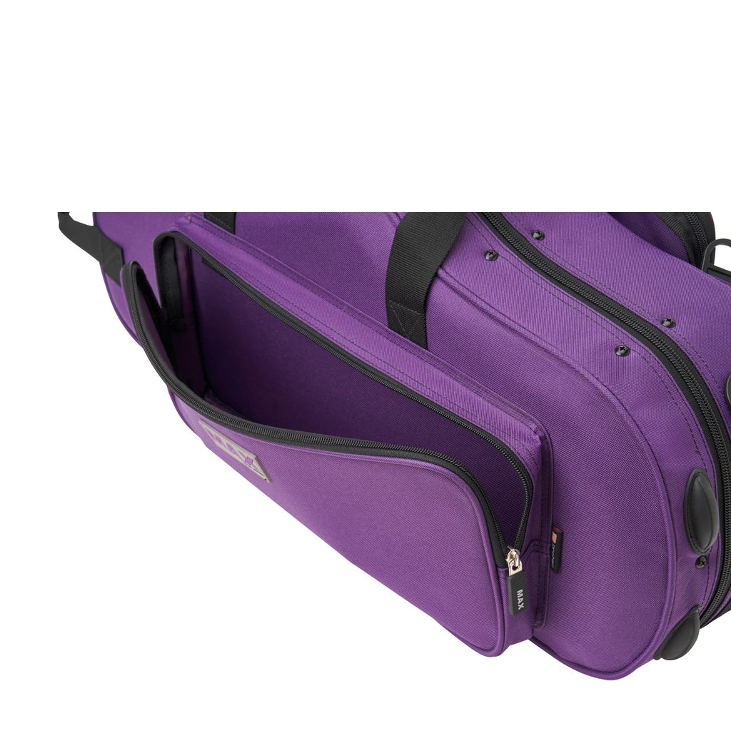 Protec MX304CTPR Alto Saxophone Contoured MAX Case, Purple