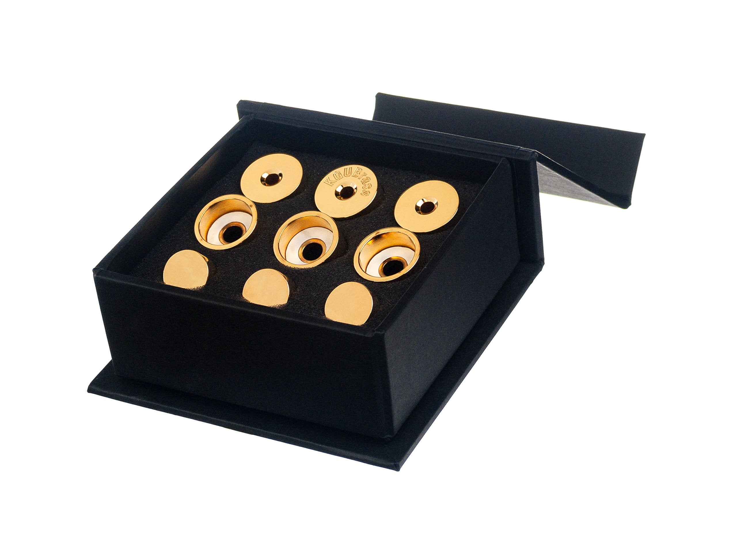 Trumpet Trim Kit for improving the sound. For all Bach Stradivarius Trumpet. Custom made KGUBrass (HEAVY, Antique Bronze Lacquer)