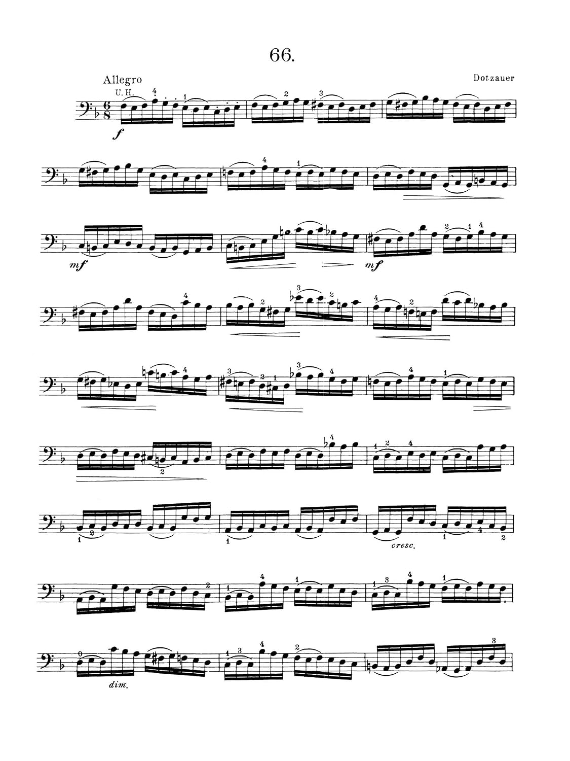 170 Foundation Studies for Violoncello: Volume 1 (Dover Chamber Music Scores)