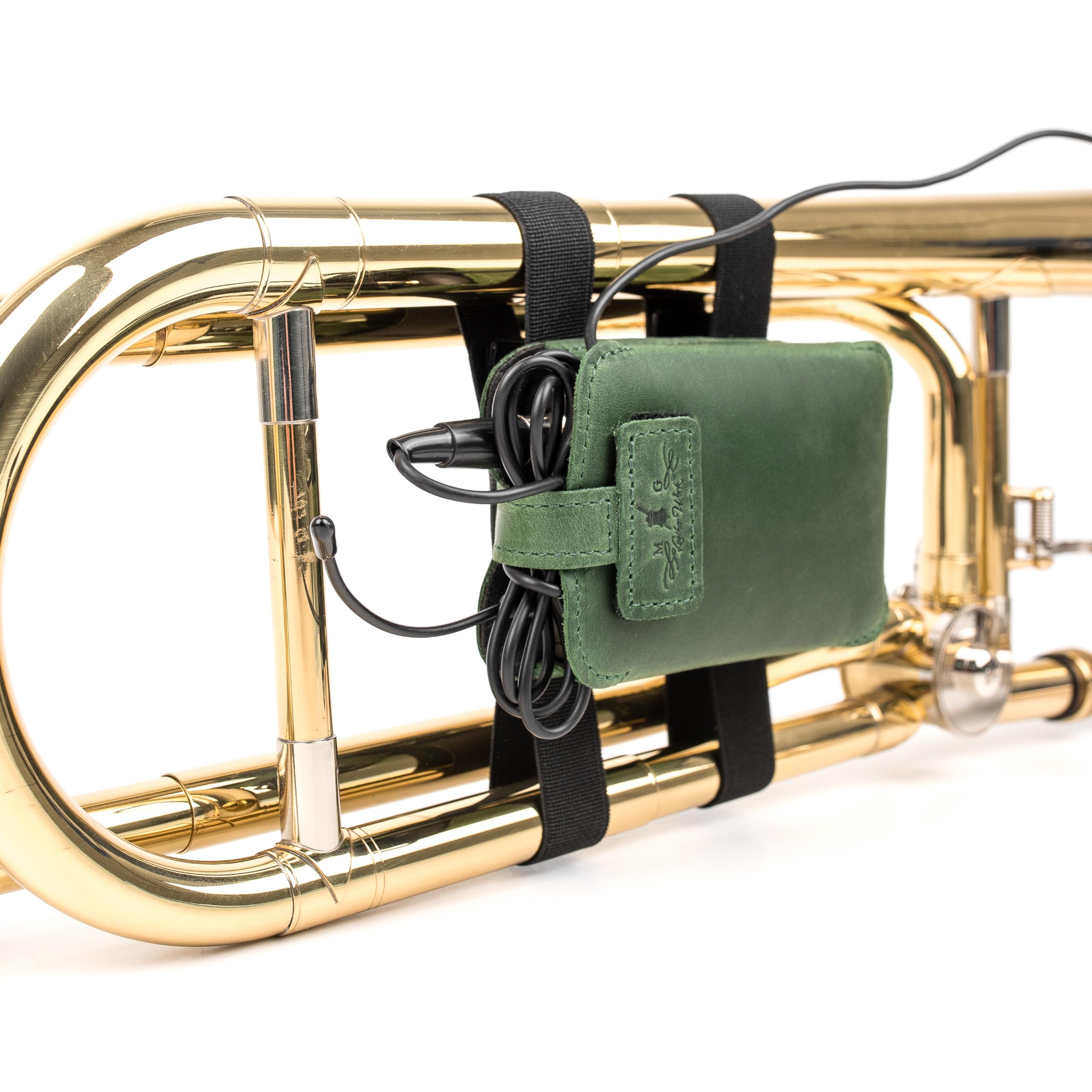 Trombone Mic Transmitter Pouch | Wireless Bodypack Holder for Stage, Studio & Live Performance