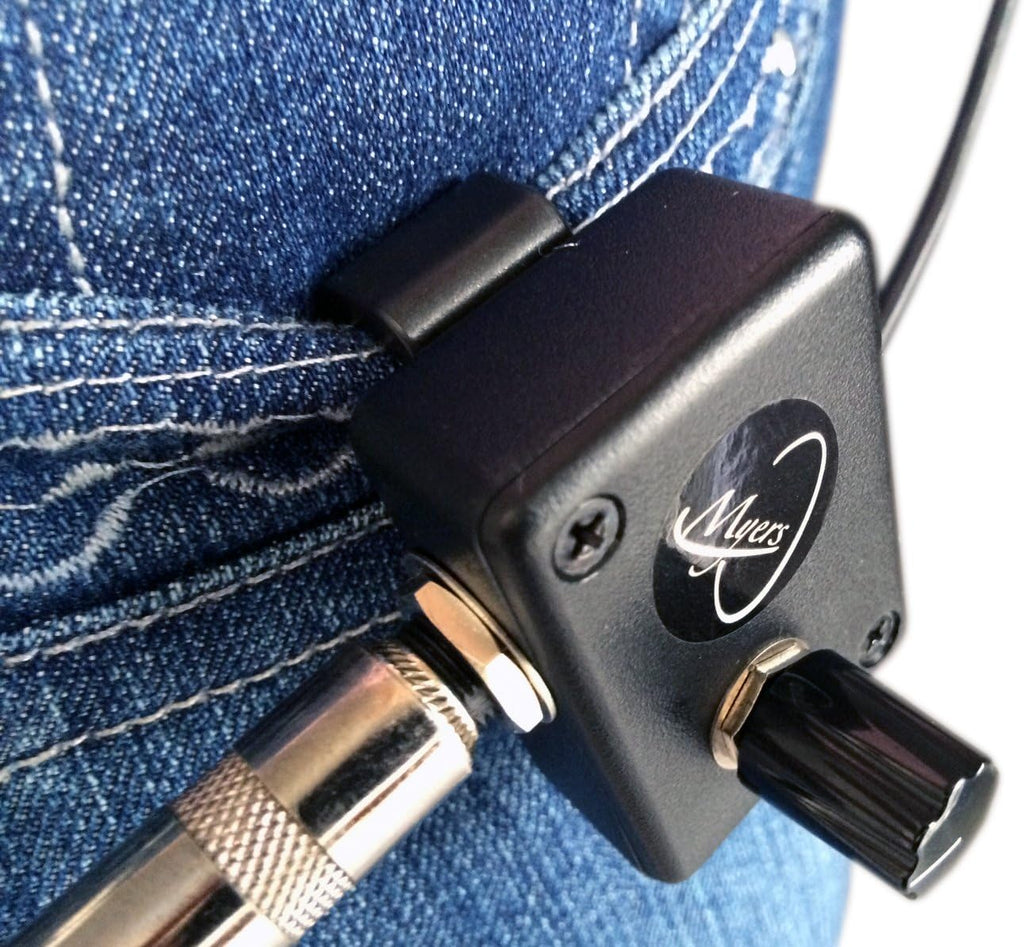 The Feather Cello Pickup with Flexible Micro-Gooseneck by Myers Pickups