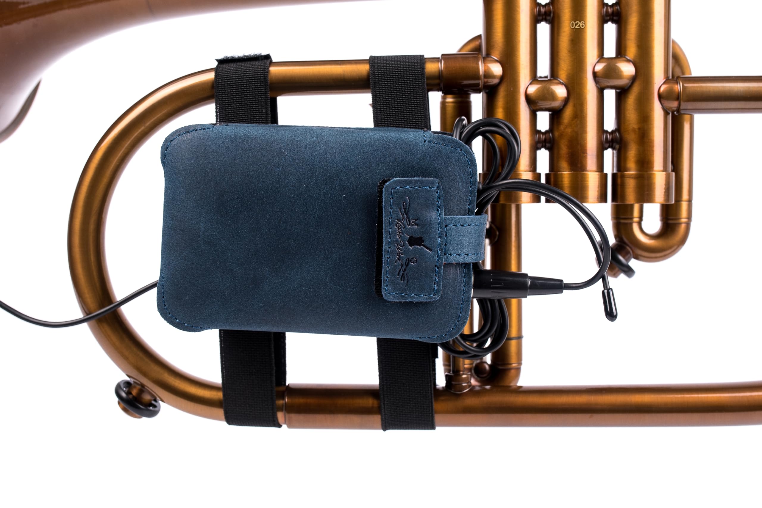 Trombone Mic Transmitter Pouch | Wireless Bodypack Holder for Stage, Studio & Live Performance