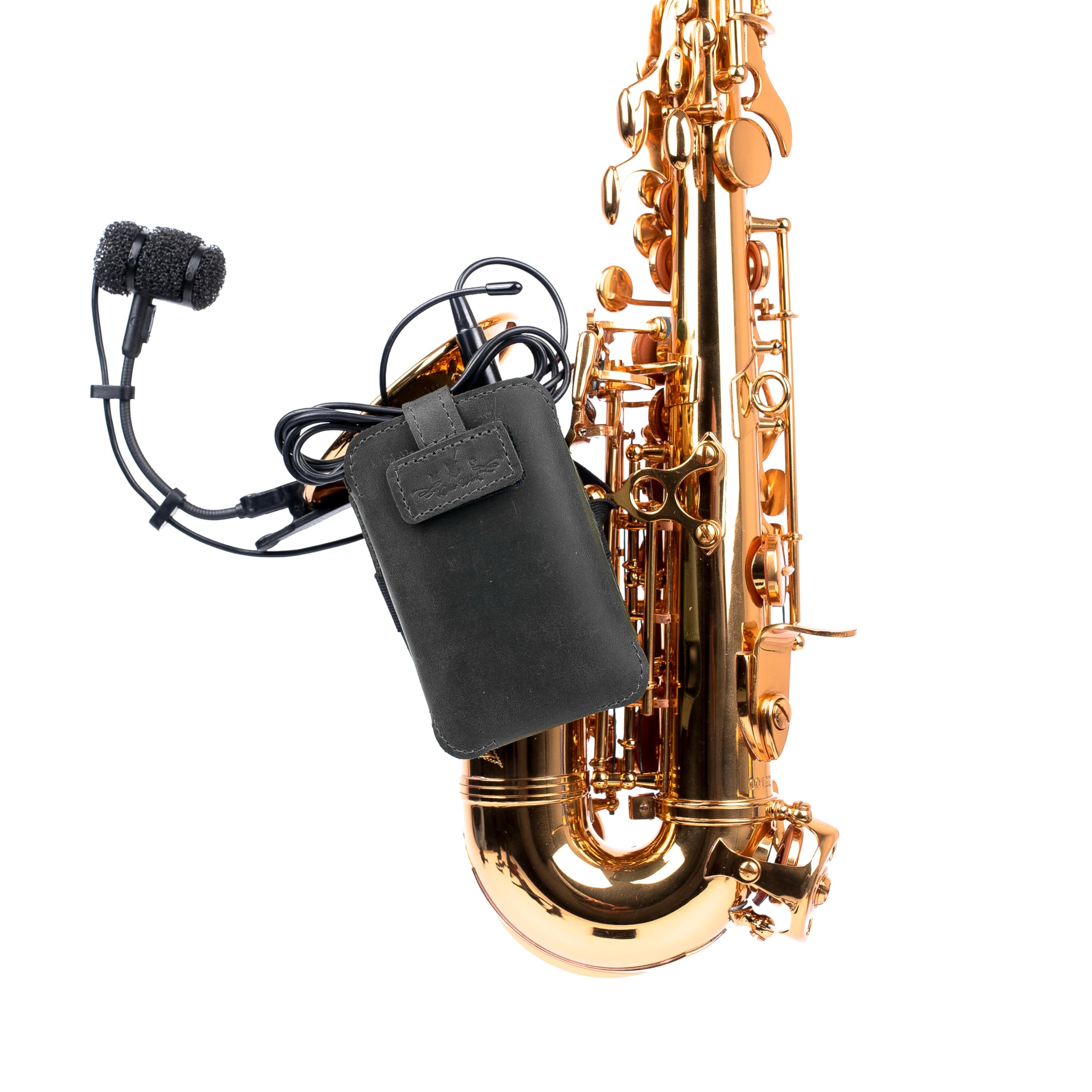Trombone Mic Transmitter Pouch | Wireless Bodypack Holder for Stage, Studio & Live Performance