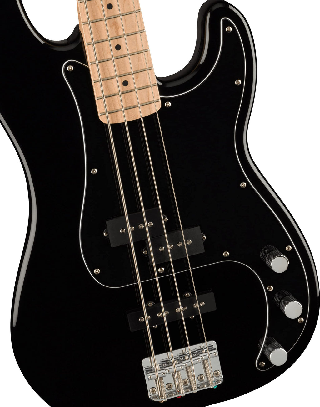 Fender Squier Affinity Precision Bass PJ - Surf Green Bundle with Rumble 15 Amplifier, Instrument Cable, Gig Bag, Tuner, Strap, and Austin Bazaar Instructional DVD