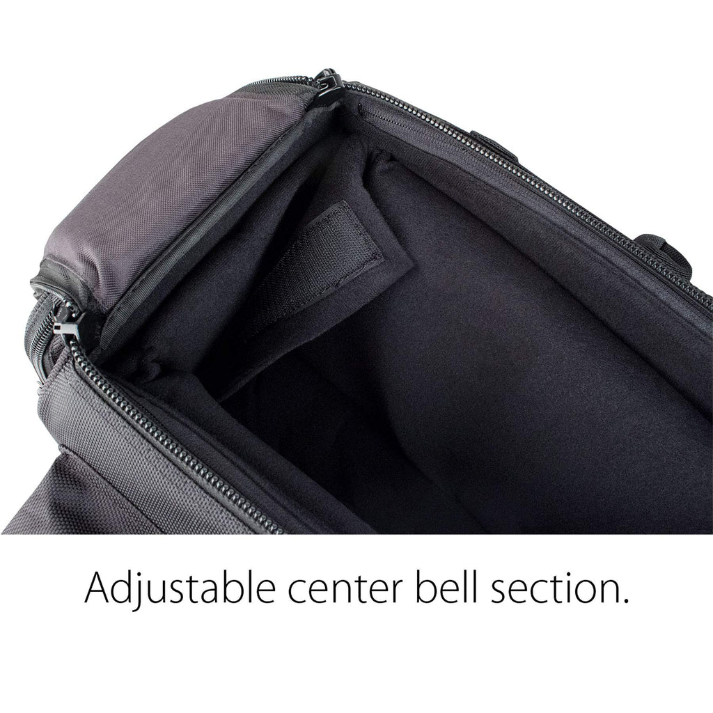 Protec Triple Horn Gig Bag with Removable Mute Storage Bag - Gold Series, Model C248