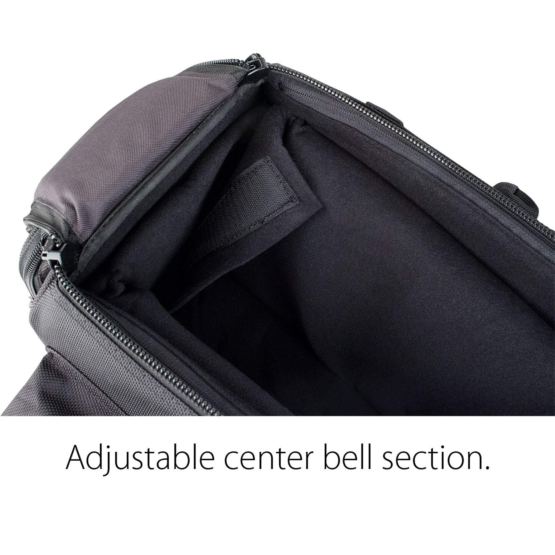 Protec Triple Horn Gig Bag with Removable Mute Storage Bag - Gold Series, Model C248