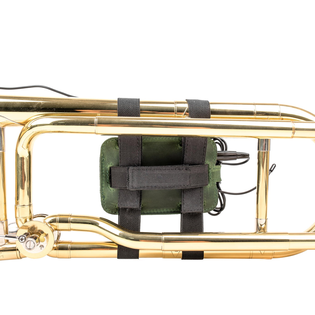 Trombone Mic Transmitter Pouch | Wireless Bodypack Holder for Stage, Studio & Live Performance