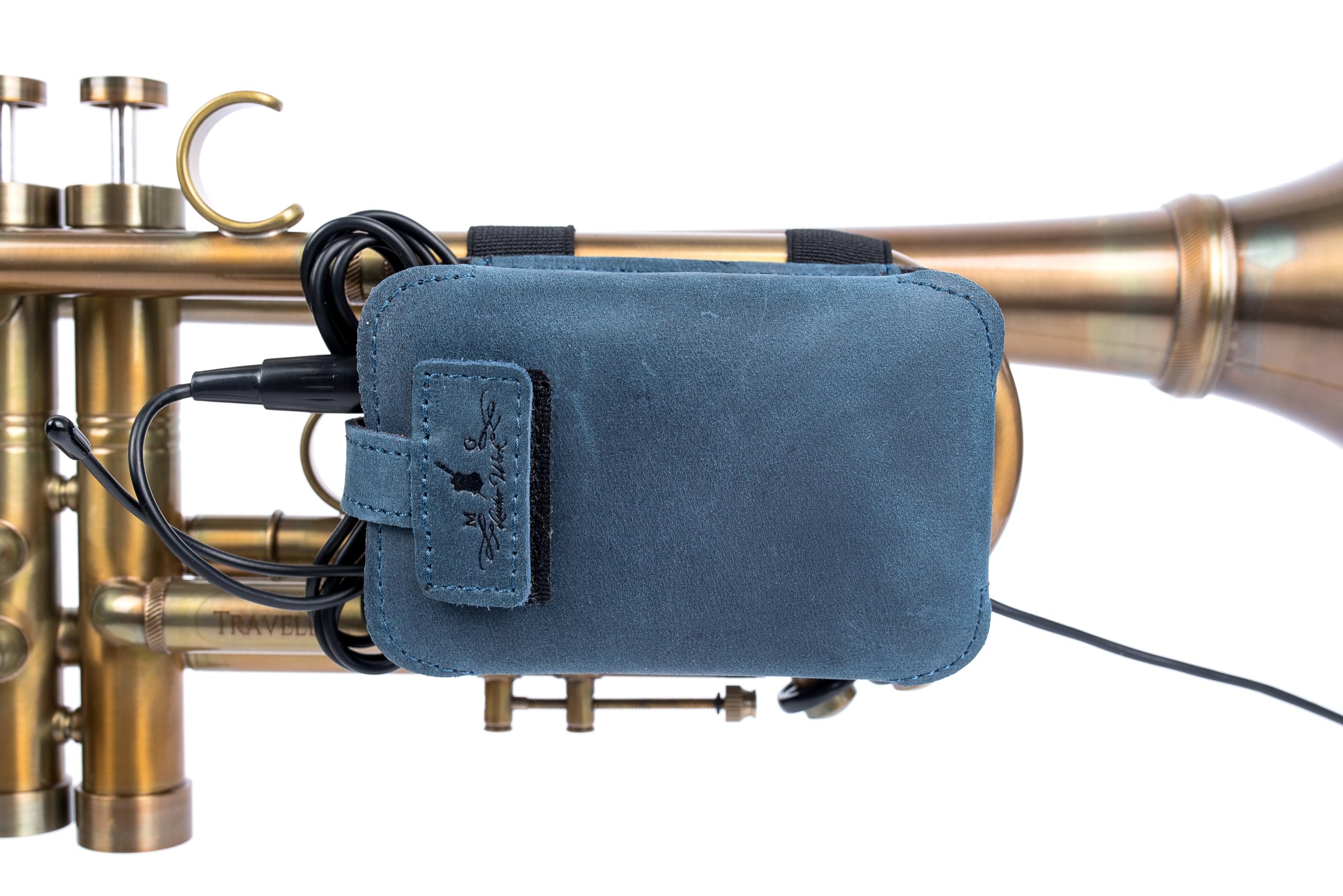 Trombone Mic Transmitter Pouch | Wireless Bodypack Holder for Stage, Studio & Live Performance
