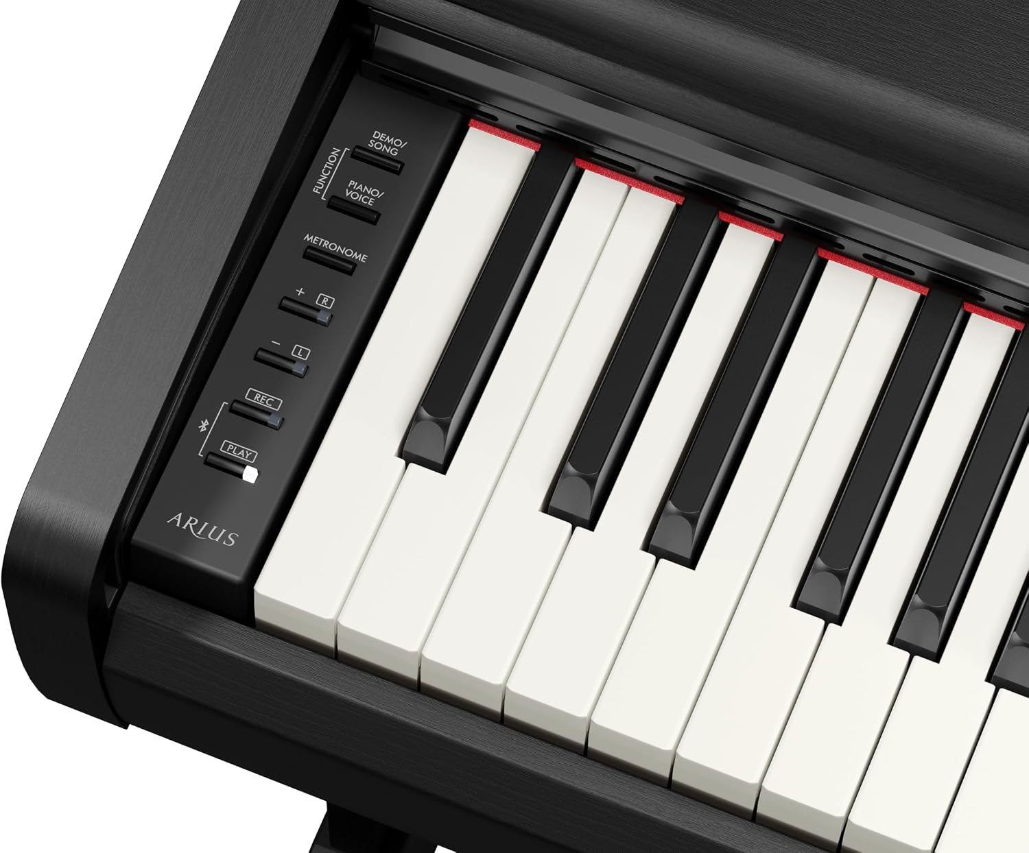 Yamaha Arius Series 88-Key Weighted Digital Piano Keyboard for Beginners, Full Size, Grand Piano Sound, 3-Pedal Unit, Bench Included, Classic Upright Design in Black, YDP146B