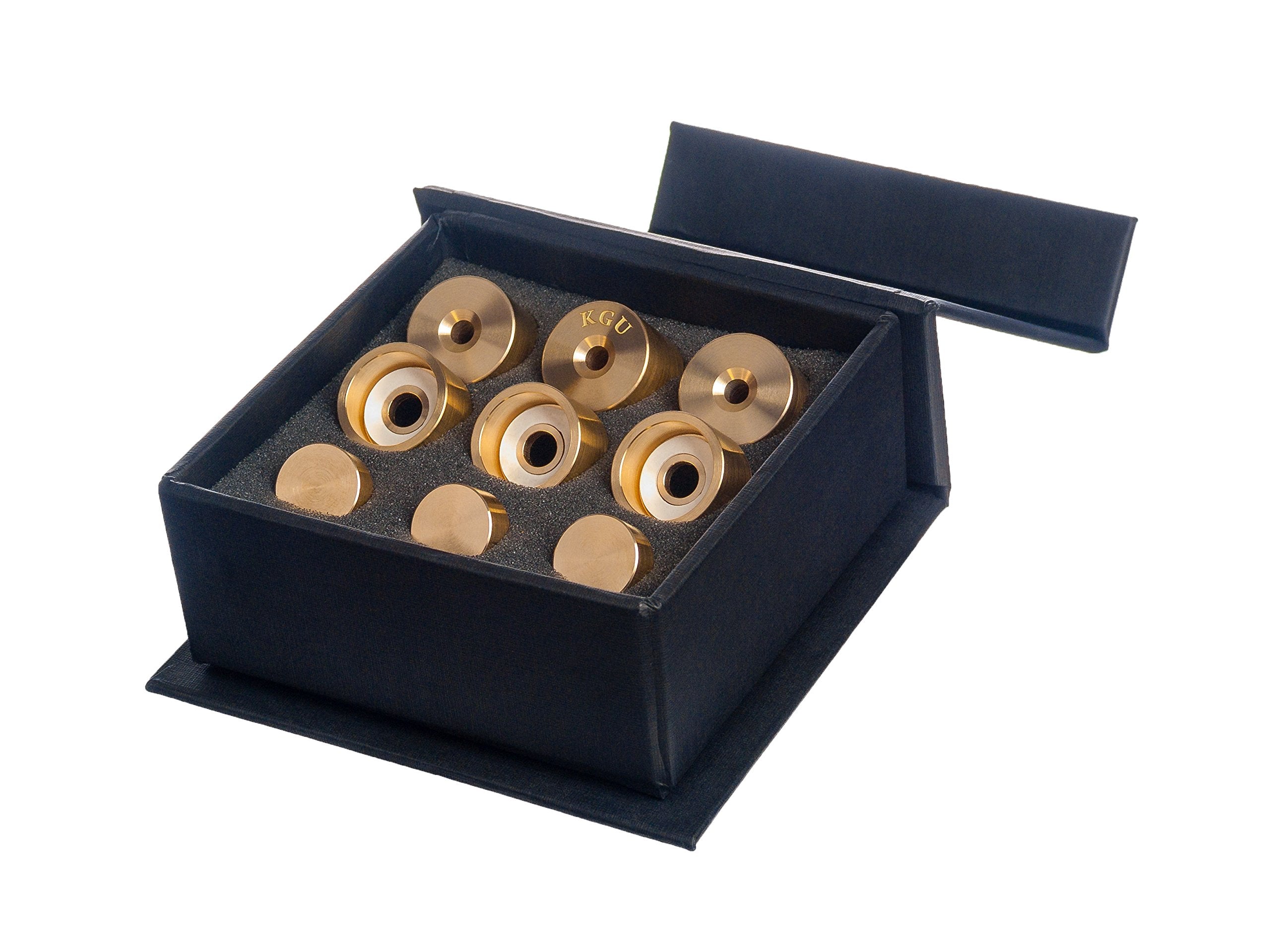 Trumpet Trim Kit for improving the sound. For all Bach Stradivarius Trumpet. Custom made KGUBrass (HEAVY, Antique Bronze Lacquer)