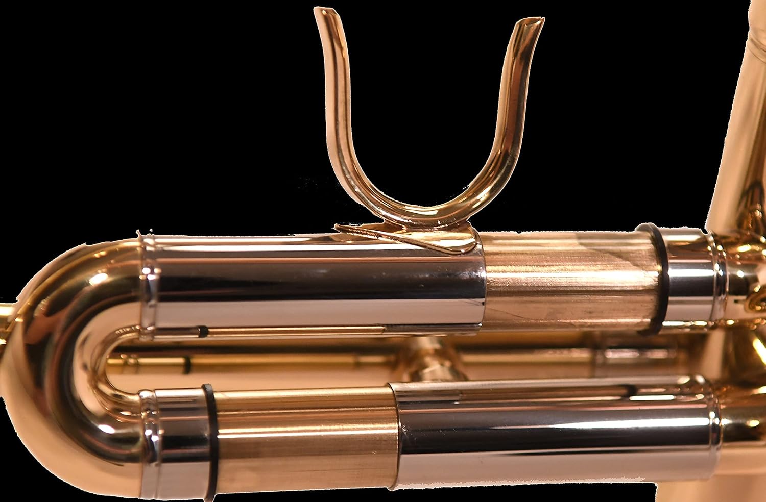 Trumpet Herche Superior Bb Trumpet M1 | Professional Instruments for all levels | MONEL VALVES | Rosebrass/Nickel-Silver/Gold | Solid Feel and Sound