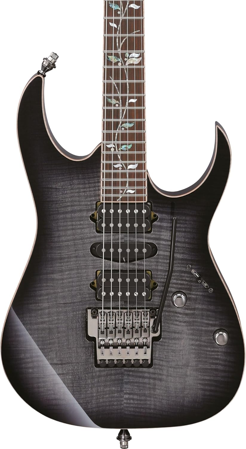 Ibanez J Custom RG8570 Electric Guitar - Black Rutile