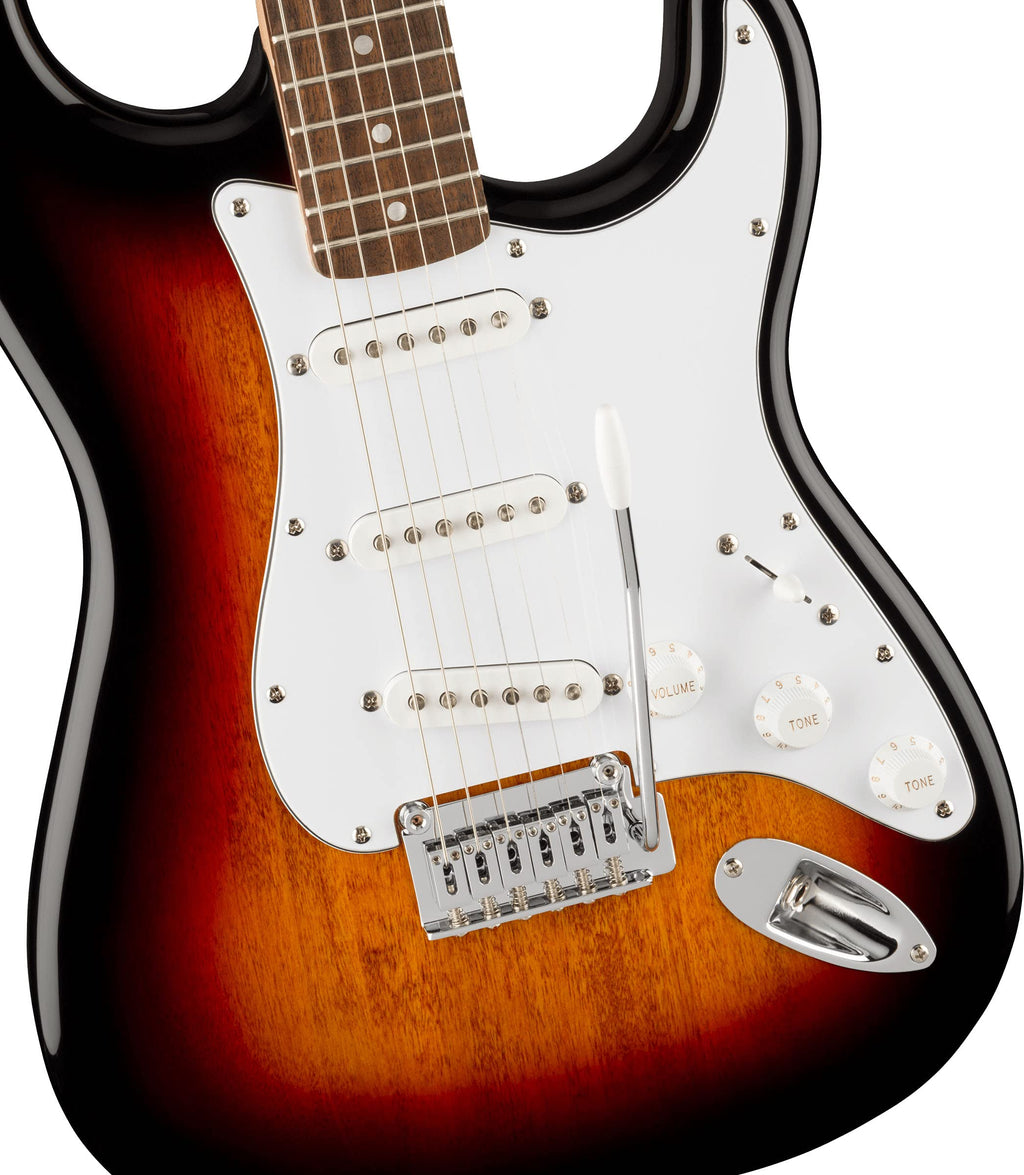Fender Squier Affinity Stratocaster FMT HSS - Sienna Sunburst Bundle with Frontman 10G Amplifier, Gig Bag, Tuner, Instrument Cable, Strap, Picks, and Austin Bazaar Instructional DVD