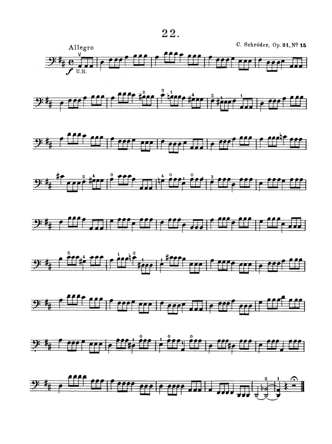 170 Foundation Studies for Violoncello: Volume 1 (Dover Chamber Music Scores)