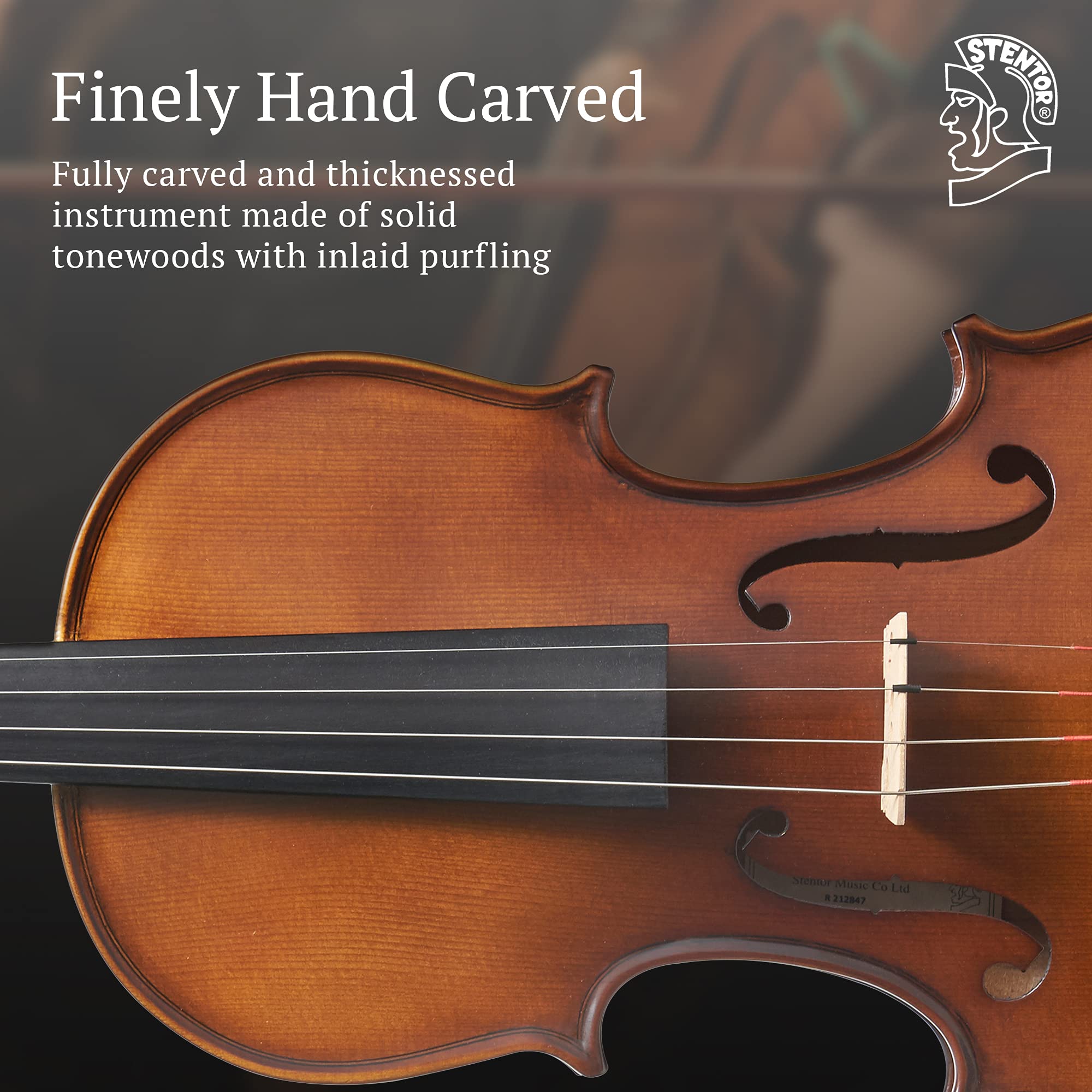 Stentor 1400G2-1/8 Student I Violin Outfit - 1/8