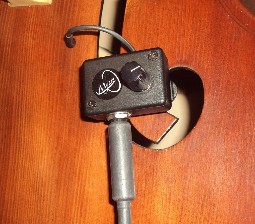 Myers Pickups Upright Bass Microphone with 6 Inch Flexible Micro-Gooseneck
