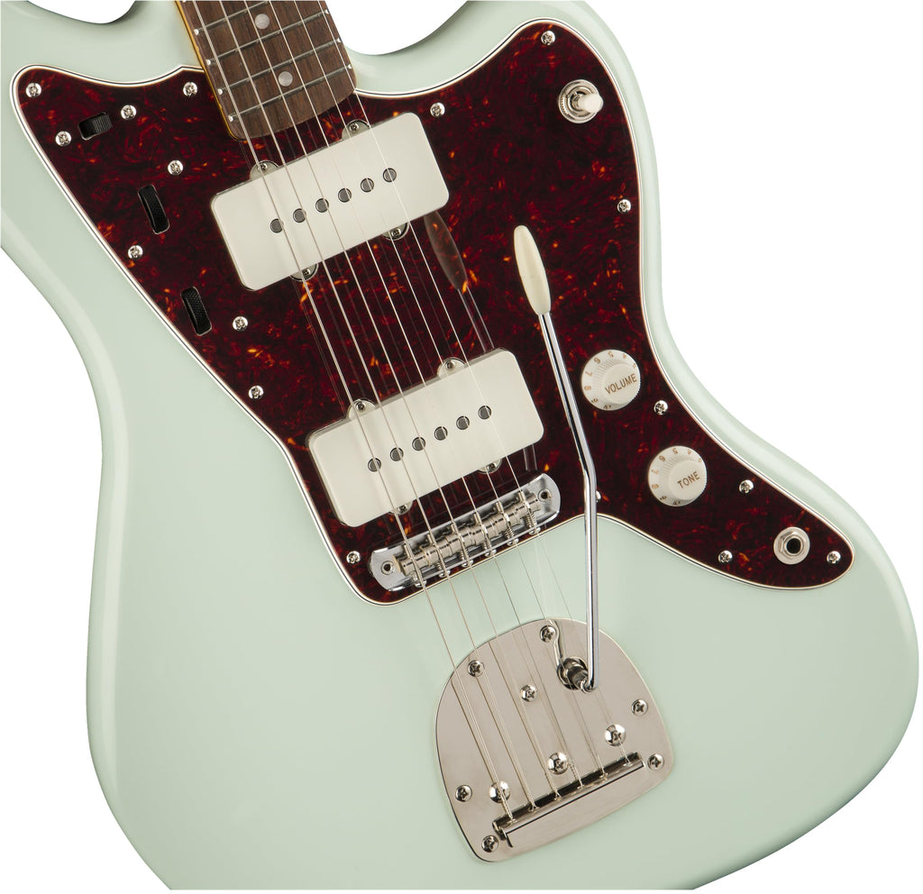 Squier Classic Vibe 60s Jazzmaster Electric Guitar, with 2-Year Warranty, 3-Color Sunburst, Laurel Fingerboard