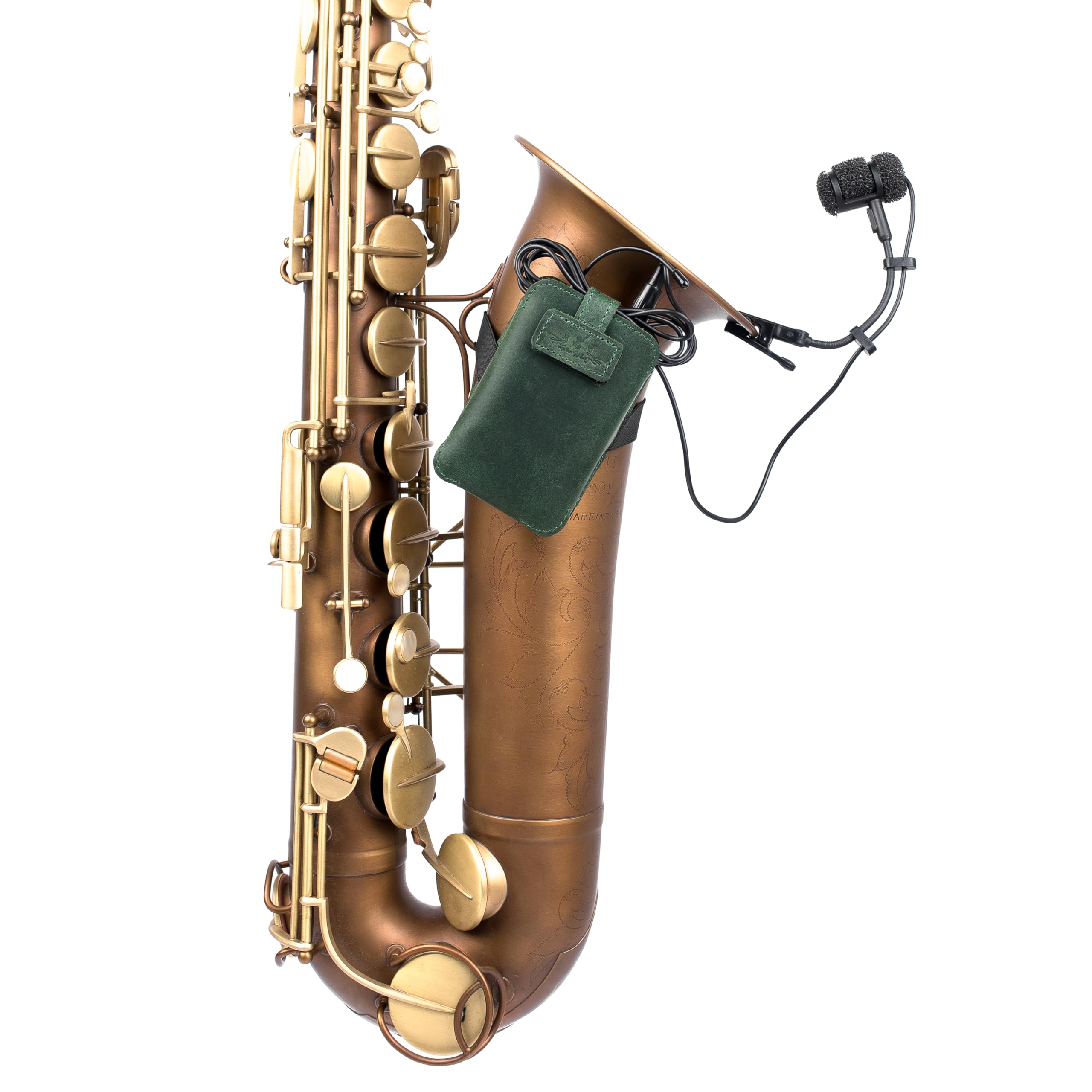 Trombone Mic Transmitter Pouch | Wireless Bodypack Holder for Stage, Studio & Live Performance
